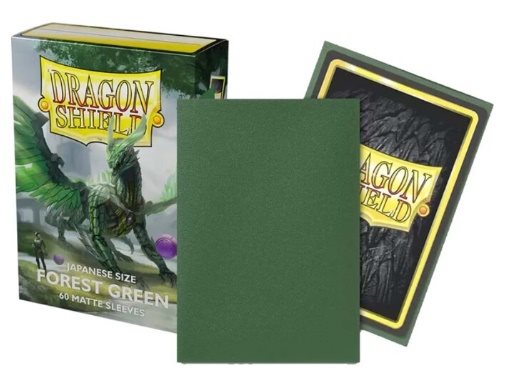 Buy Dragon Shield Matte Forest Green (60CT) YuGiOh Sleeves in New Zealand. 