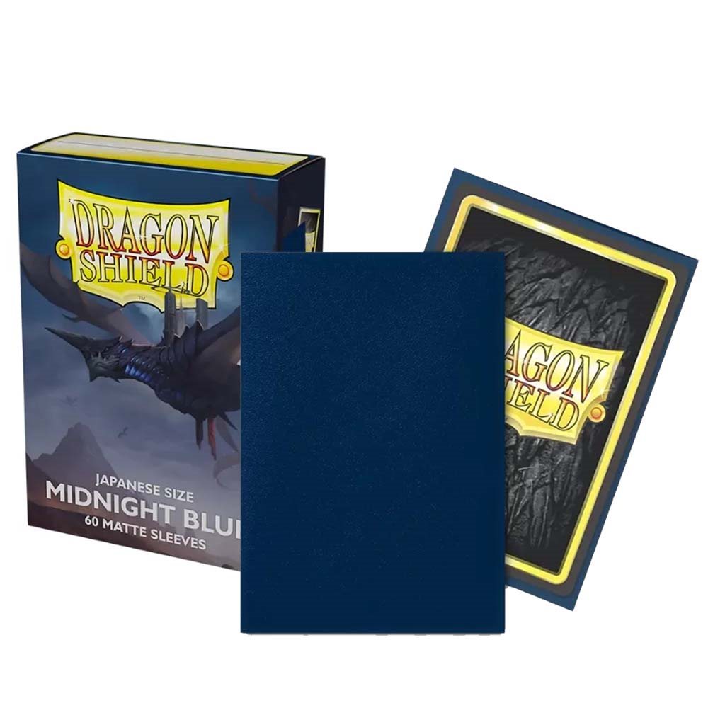 Buy Dragon Shield  Matte Midnight Blue’ (60CT) YuGiOh Sleeves in New Zealand. 