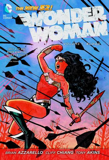 Buy WONDER WOMAN VOL 01 BLOOD HC 
 in New Zealand. 