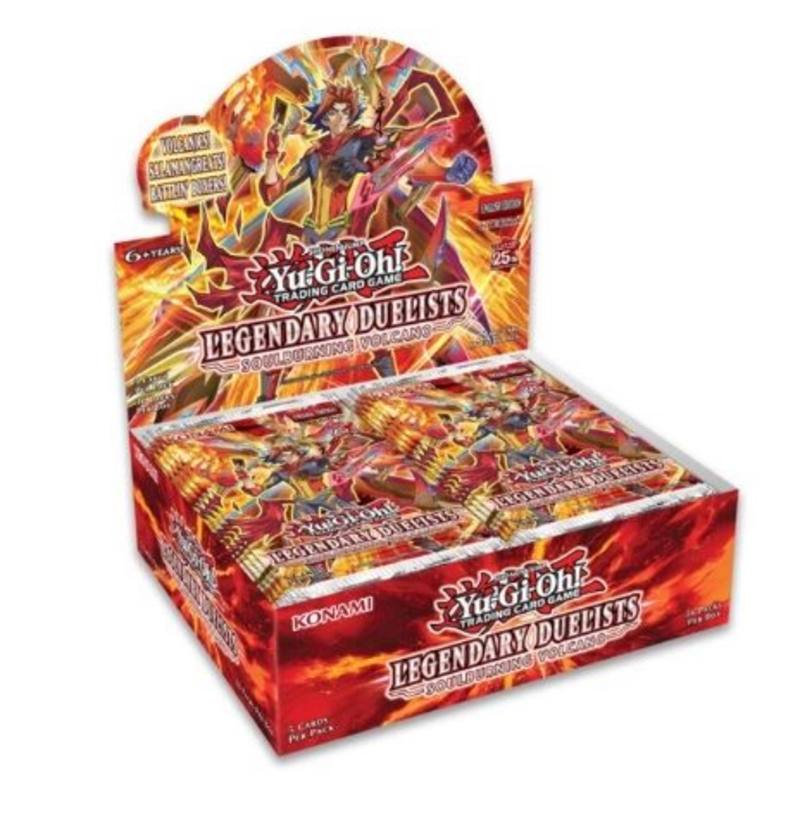 YuGiOPh Legendary Duelists Soulburning Volcano (36CT) Booster Box