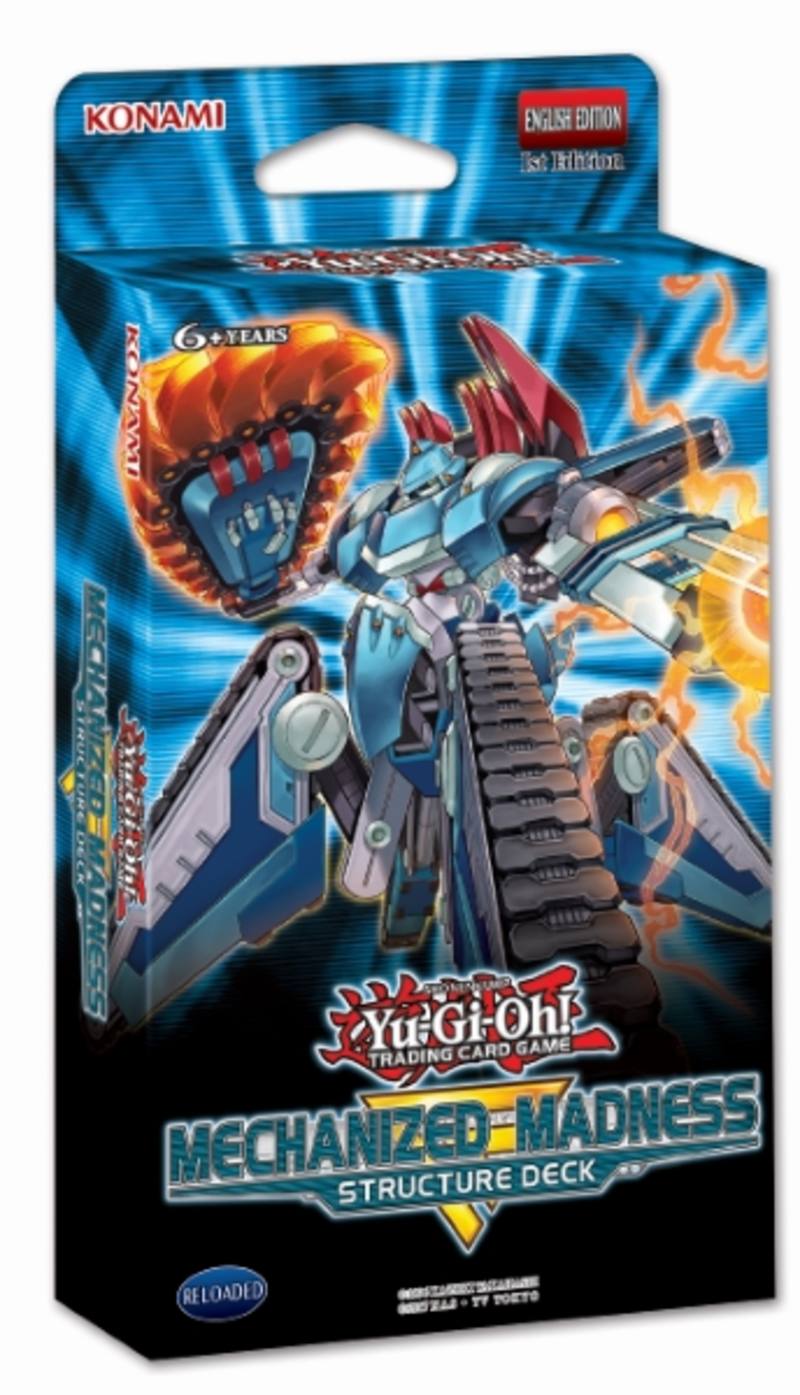 YuGiOh Mechanized Madness Structure Deck